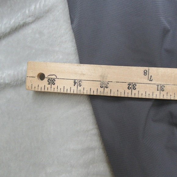 Adidas LMU Lions Rain Jacket Mens XL Gray Hooded Full Zip Wind Light Pack Vented - Picture 12 of 15